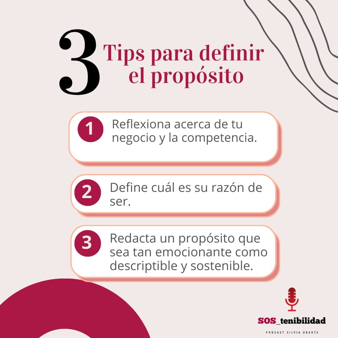 3 Tips para definir el propósito