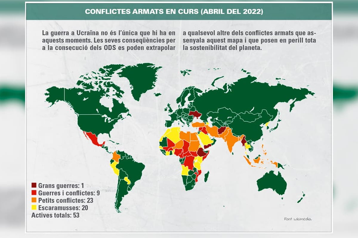 Conflictos armados en curso (abril 2022) Conflictos armados en curso (abril 2022)