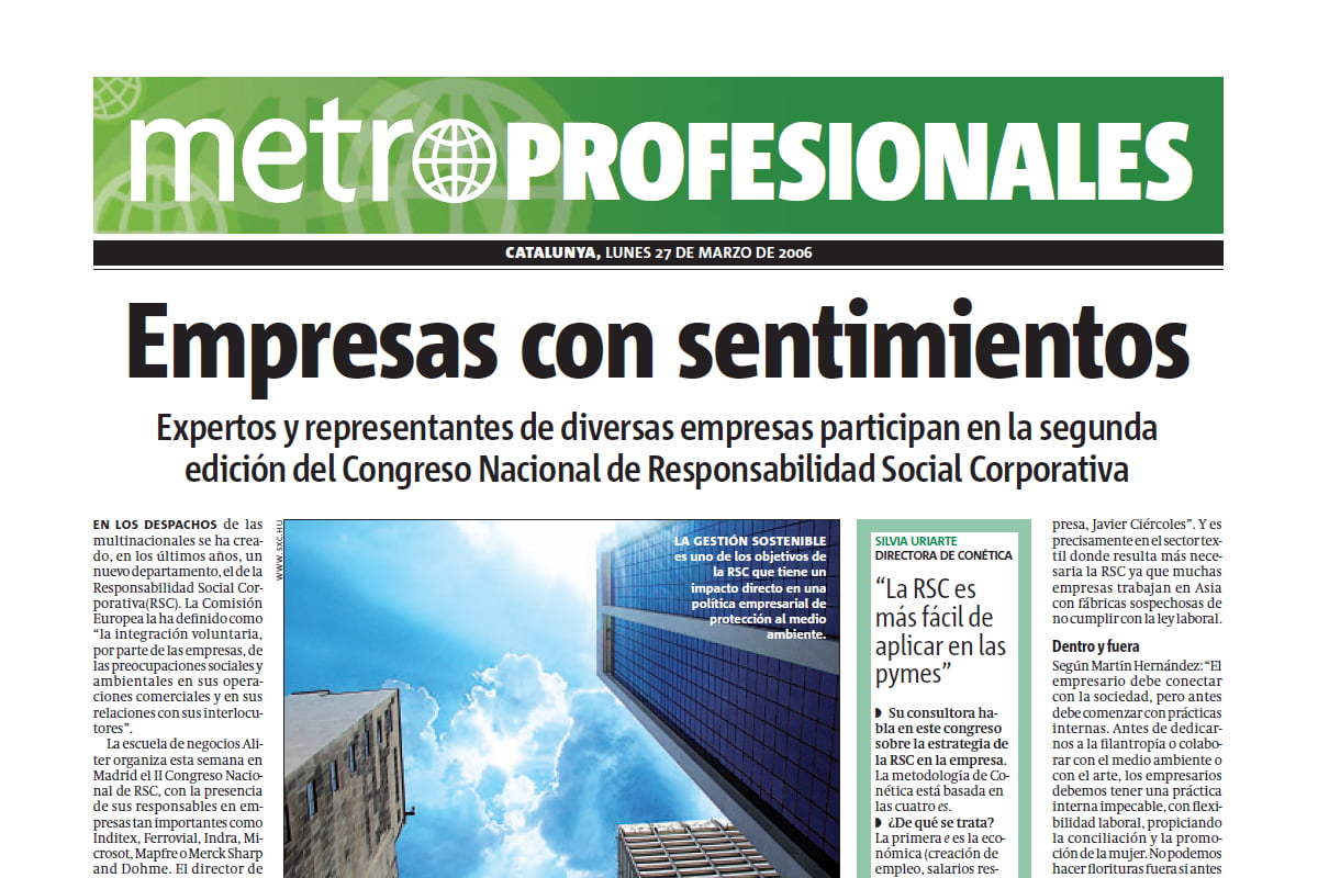 Empresas con sentimientos (Metro) Empresas con sentimientos (Metro)