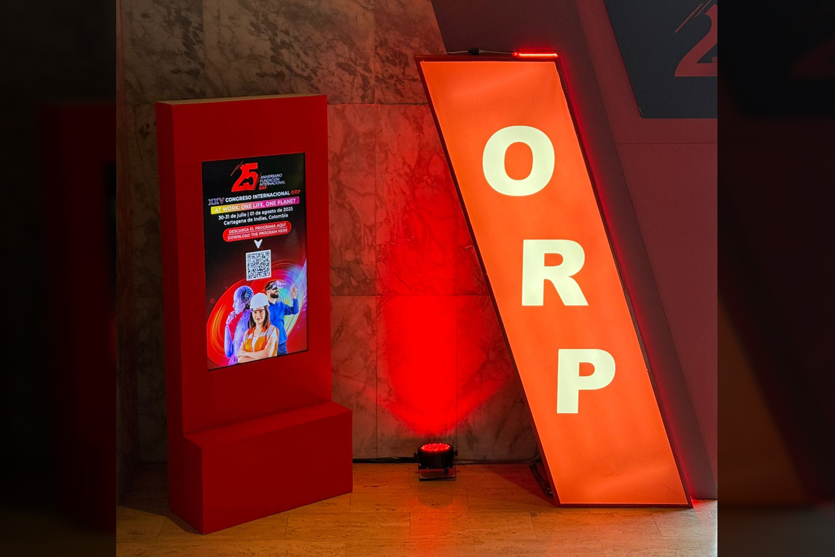 XXV Congreso ORP Cartel neón XXV Congreso ORP Cartel neón